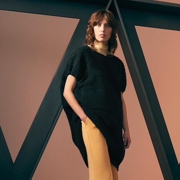 CÉLINE BLACK WOOL TWEED COCOON QUILTED DRESS SIZE 38 BY PHOEBE PHILO - Picture 5 of 11